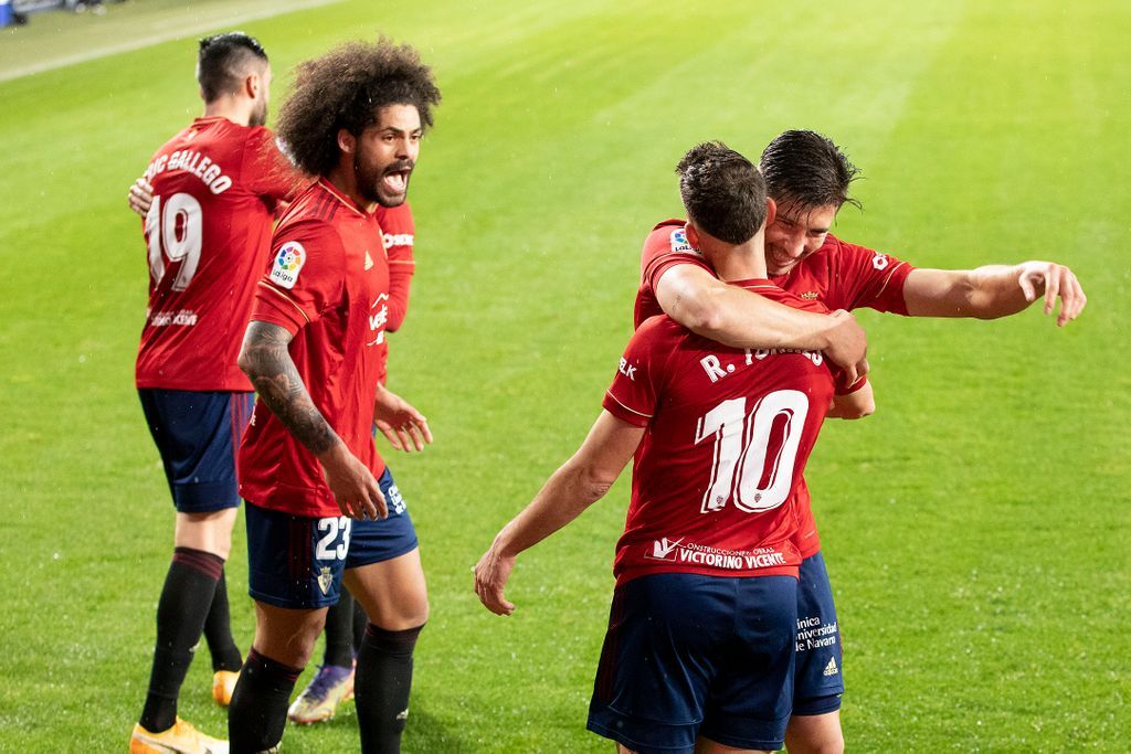 Torres celebrando el primer gol del partido