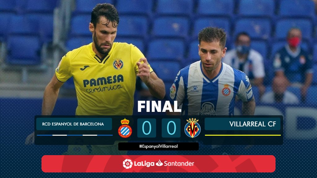 RCD ESPANYOL Villarreal: empate sin goles en cornellà TimeJust