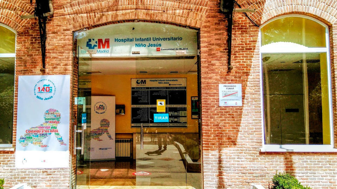 Hospital Niño Jesús en Madrid Foto: Telemadrid