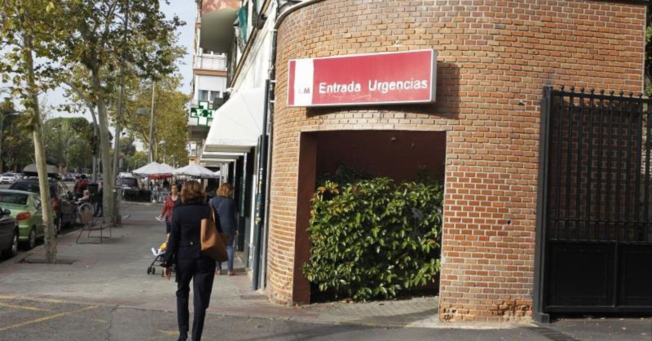 Entrada de urgencias del Hospital Niño Jesús de Madrid Fuente: EFE
