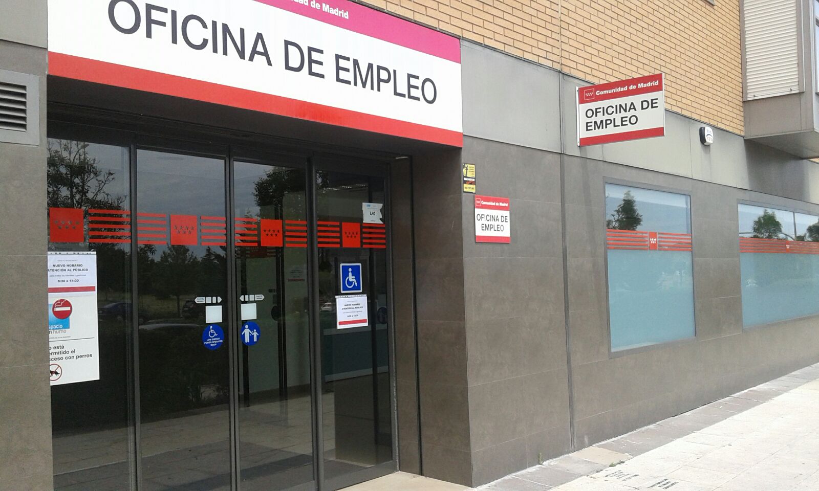 Oficina de empleo Sanchinarro Fuente: Comunidad de Madrid
