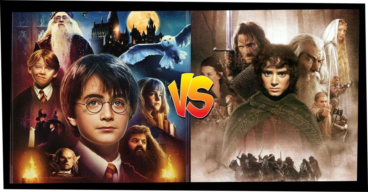 Harry Potter vs El Señor de los Anillos, dos universos de fantasía